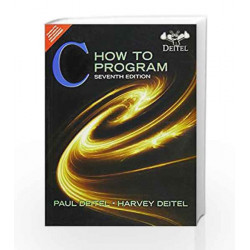 C How to Program 7e by Deitel Book-9789332555310