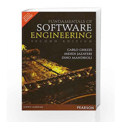 Fundamentals of Software Engineering 2/ by Ghezzi Book-9789332555396