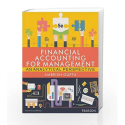 Financial Accounting far Management 5ed by Gupta Book-9789332559493