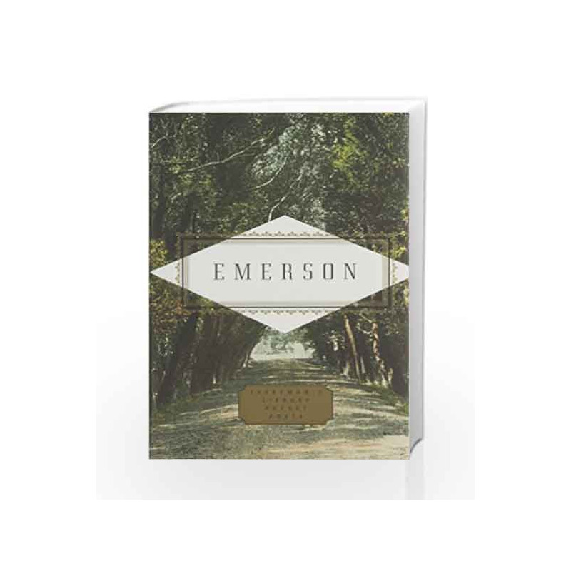 Emerson Poems (Everyman's Library POCKET POETS) by Ralph Waldo Emerson Book-9781841597621