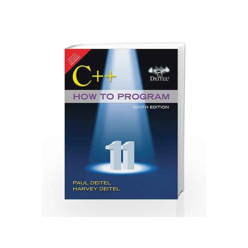 C++ How to Program (Early Objects Versio by Deitel Book-9789332559592
