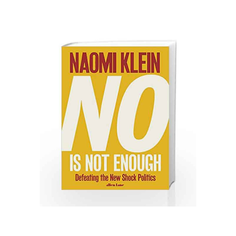No is Not Enough by Naomi Klein Book-9780241320884