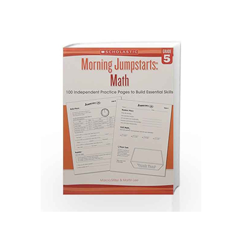 Morning Jumpstarts Maths Grade 5 by Martin Lee , Marcia Miller Book-9789386313119