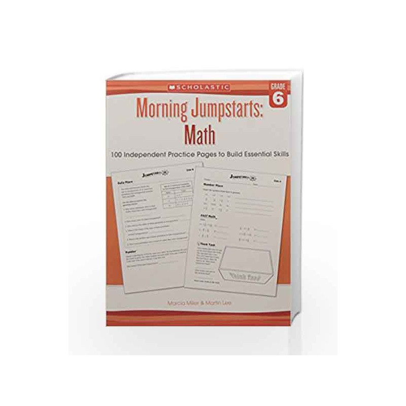 Morning Jumpstarts Maths Grade 6 by Martin Lee , Marcia Miller Book-9789386313126