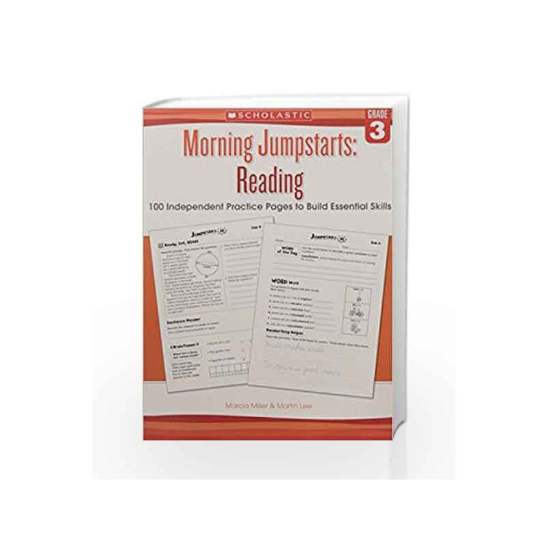 Morning Jumpstarts: Reading Grade 3 by Martin Lee , Marcia Miller Book-9789386313409