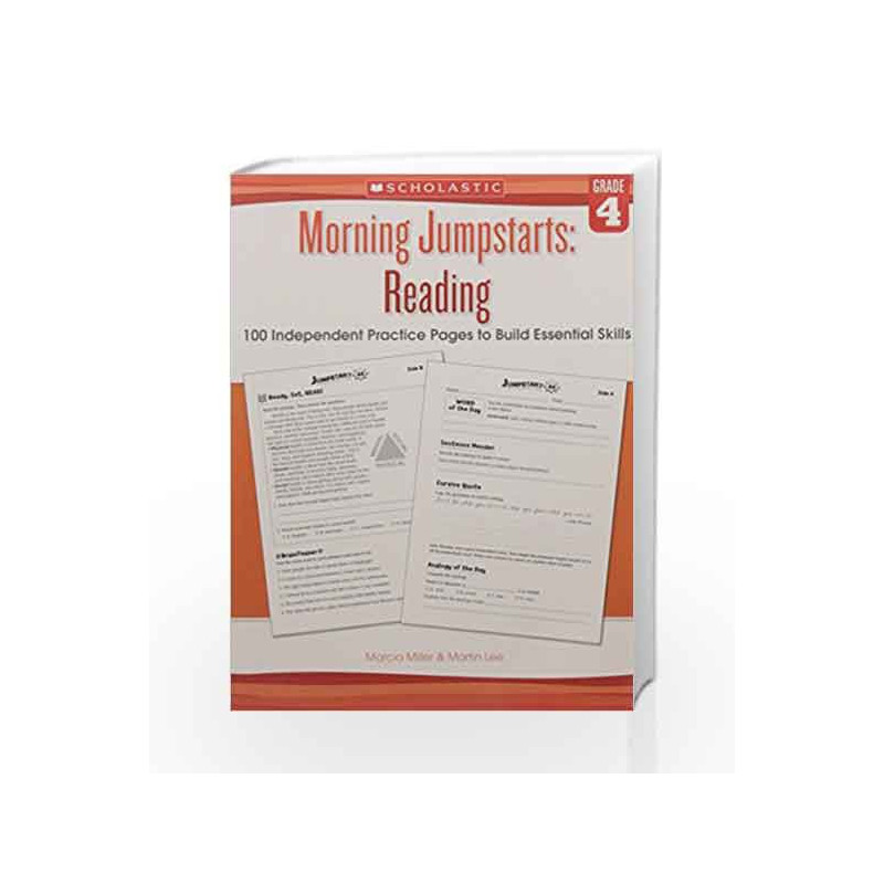 Morning Jumpstarts: Reading Grade 4 by Martin Lee , Marcia Miller Book-9789386313416