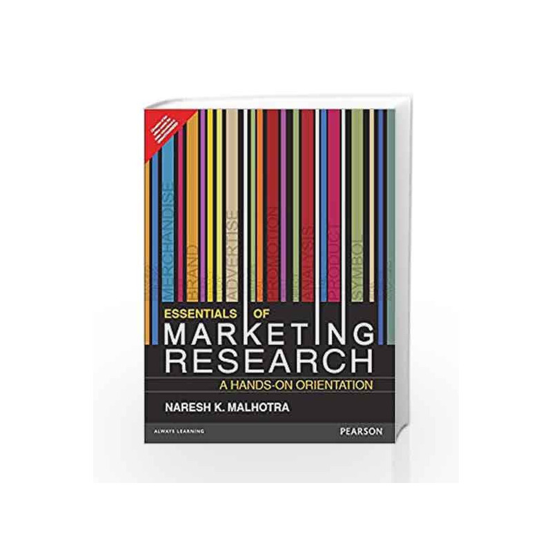 Essentials of Marketing Research by Malhotra Book-9789332571198