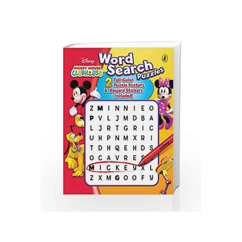 Mickey Mouse Clubhouse Word Search Puzzles by Disney Book-9780143440338