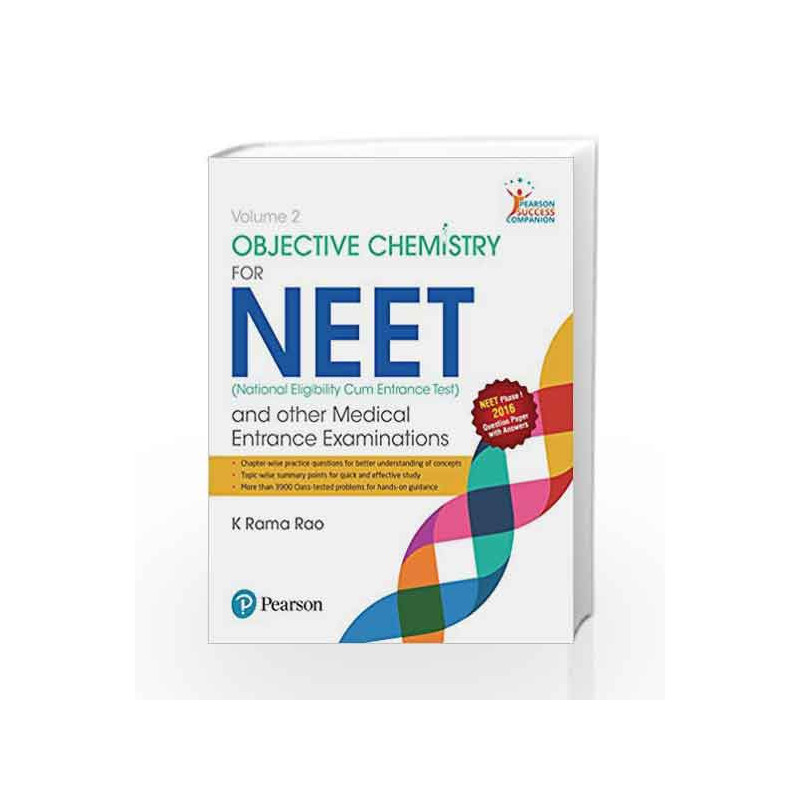 Objective Chemistry for NEET 2016 Vol 2 by Rao Book-9789332575431