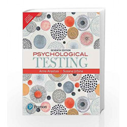 Psychological Testing 7/e (Adaptation) by Anastasi/Urbani Book-9789332575585