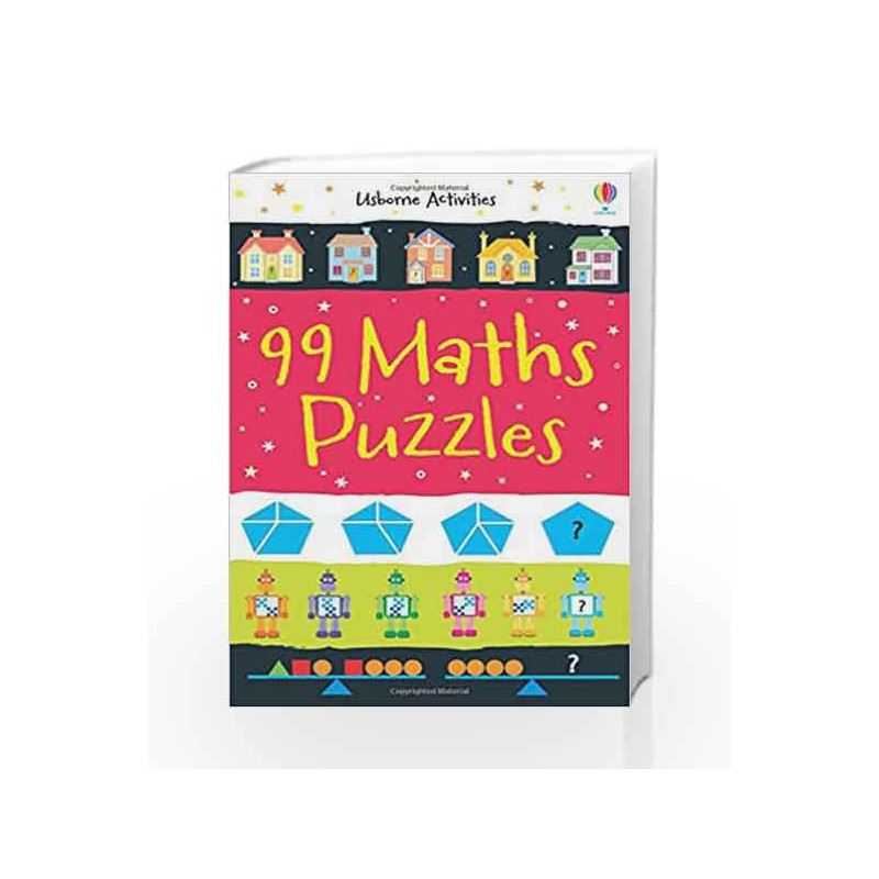 99 Maths Puzzles (Activity and Puzzle Books) by Sarah Khan Book-9781409584605