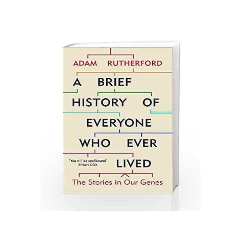 A Brief History of Everyone Who Ever Lived by Adam Rutherford Book-9781780229072