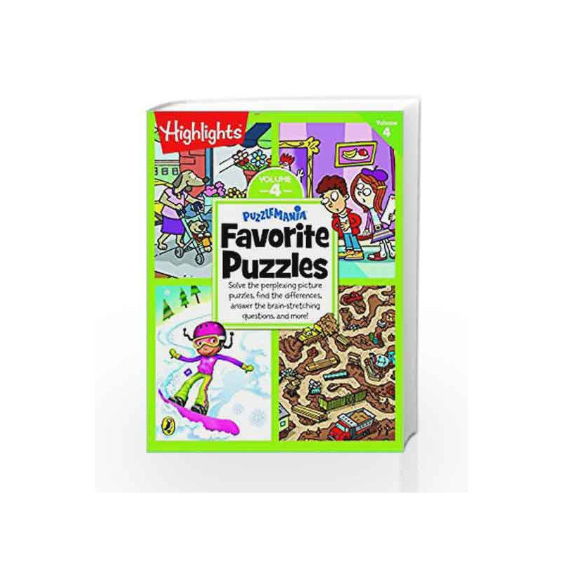 Puzzlemania Favorite Puzzles - Vol 4 by NA Book-9780143429425