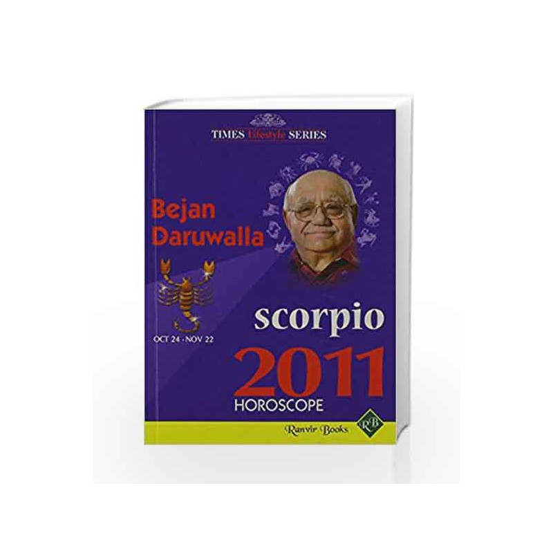 Scorpio 2011 Horoscope by DARUWALLA BEJAN Book-9789380483252