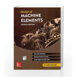 Design of Machine Elements by Bhandari Book-9789339221126