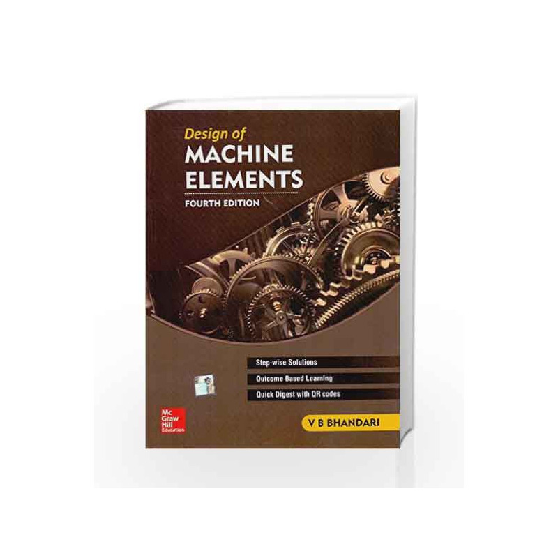 Design of Machine Elements by Bhandari Book-9789339221126