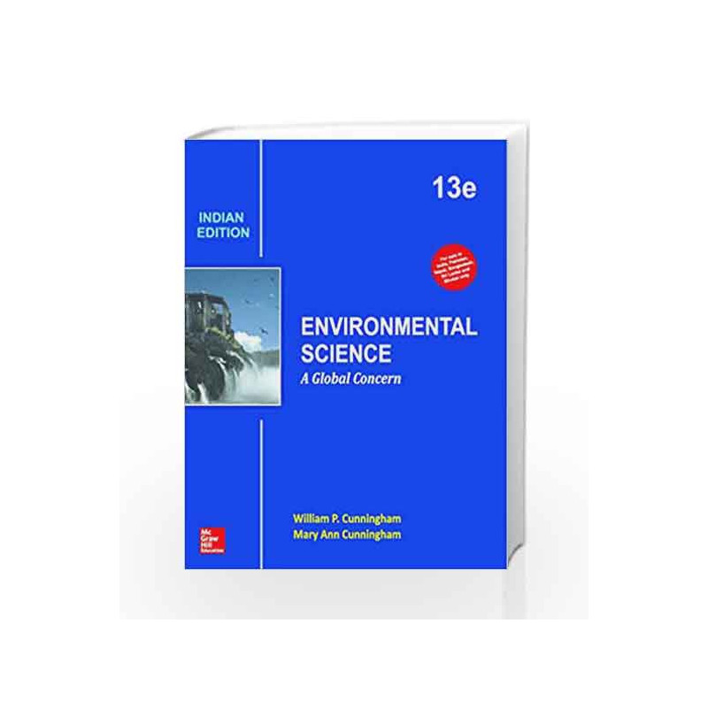 Environmental Science: A Global Concern by William Cunningham Book-9789339221263