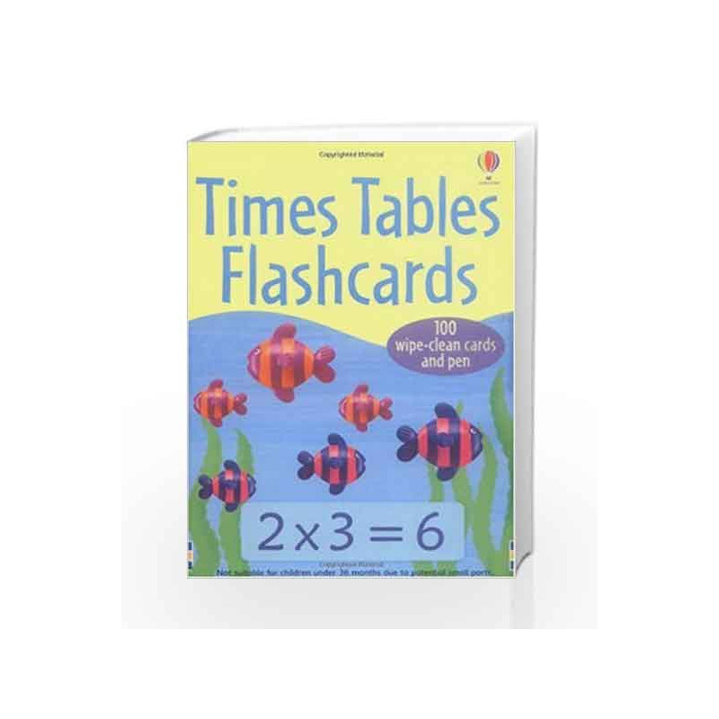 Times Tables Flashcards by NA Book-9780746087893