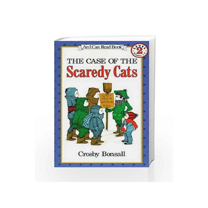 The Case of the Scaredy Cats (I Can Read Level 2) by Crosby Bonsall Book-9780064440479