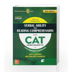 How to Prepare for Verbal Ability and Reading Comprehension for the CAT by Sharma Book-9789339222697