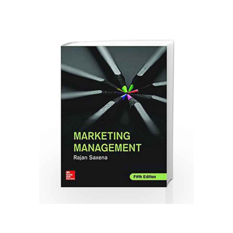 Marketing Management by Rajan Saxena Book-9789339223304