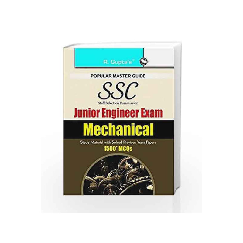 SSC Junior Engineers (Mechanical) Exam Guide (Popular Master Guide) by RPH Editorial Board Book-9789350122792