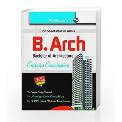 B.Arch (Bachelor of Architecture) Entrance Examination Guide by  Book-9789350124017