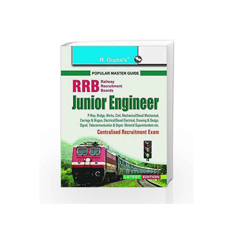 RRB: Junior Engineer Centralised Recruitment Exam Guide by RPH Editorial Board Book-9789350125120