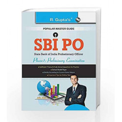SBI PO Phase-I: Preliminary Examination Guide by RPH Editorial Board Book-9789350125618