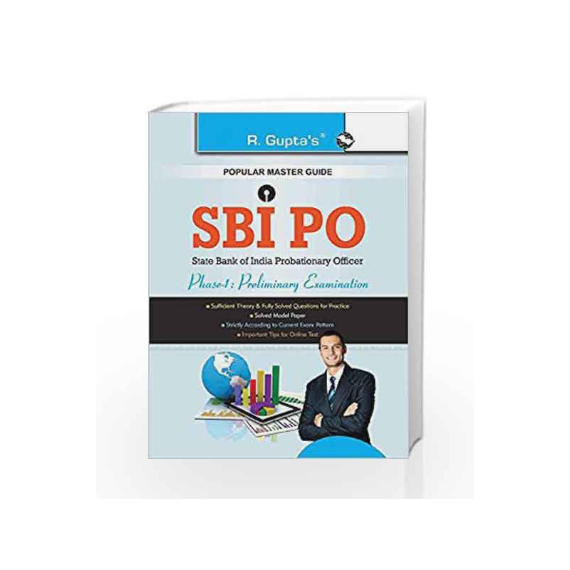 SBI PO Phase-I: Preliminary Examination Guide by RPH Editorial Board Book-9789350125618