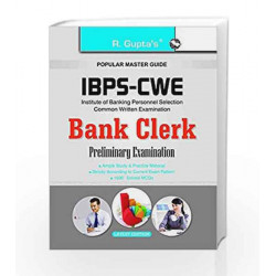 IBPS-CWE Bank Clerk Preliminary Examination Guide (BANK CLERK EXAM) by RPH Editorial Board Book-9789350126684