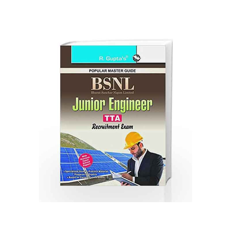 BSNL: Junior Engineer (TTA) Recruitment Exam Guide by RPH Editorial Board Book-9789350128459
