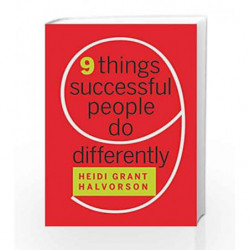 9 things Successful People do differently by HALVORSON, HEIDI GRANT Book-9781422193402