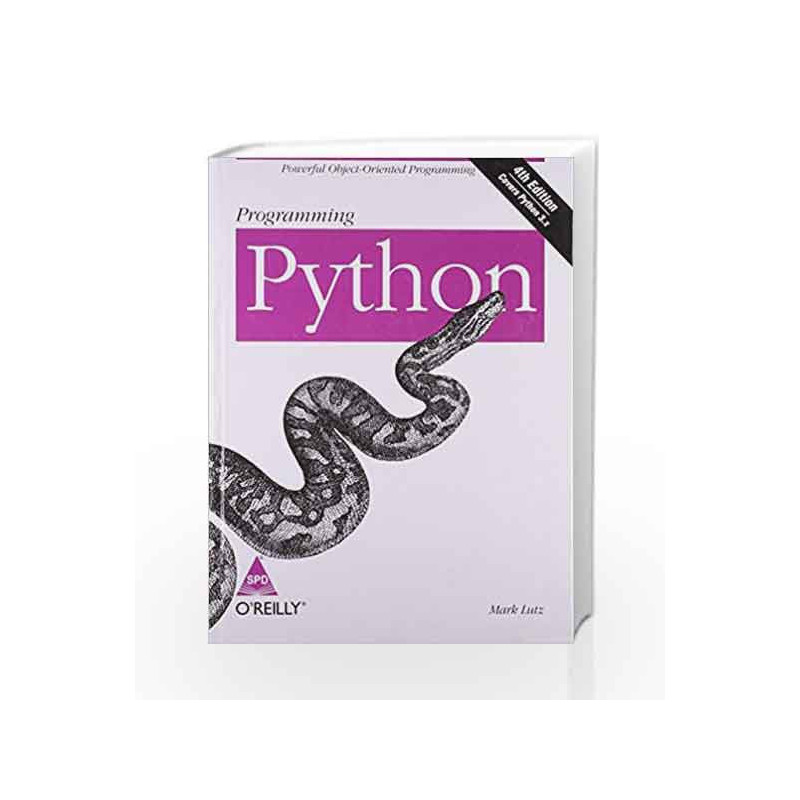 Programming Python by Lutz Mark Book-9789350232873