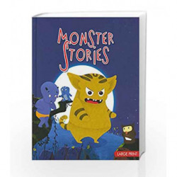 Monster Stories: Large Print by Om Books Book-9789381607381