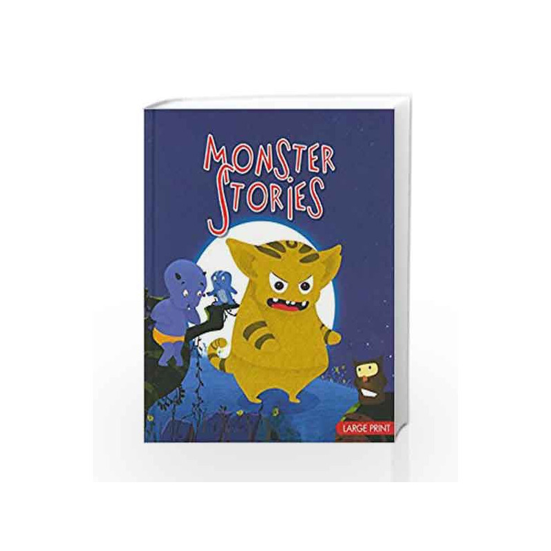 Monster Stories: Large Print by Om Books Book-9789381607381