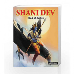Large Print Shani Dev God of Justice by Om Books Book-9789380070025