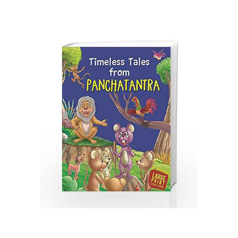 Large Print: Timeless Tales from Panchatantra by Om Books Book-9789380070353