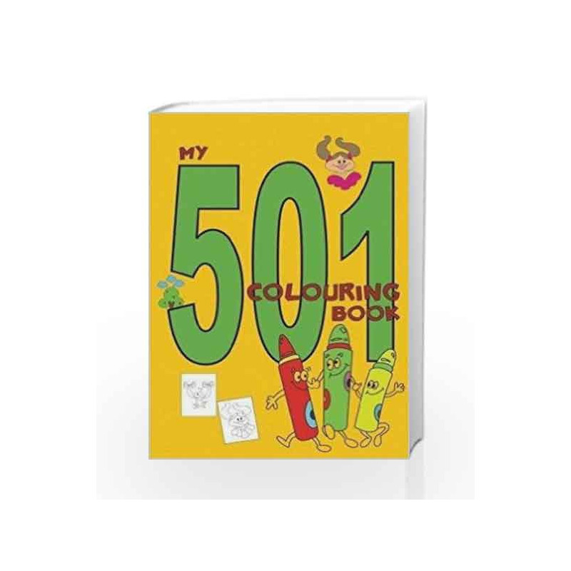 My 501 Colouring Book by NA Book-9789380069180