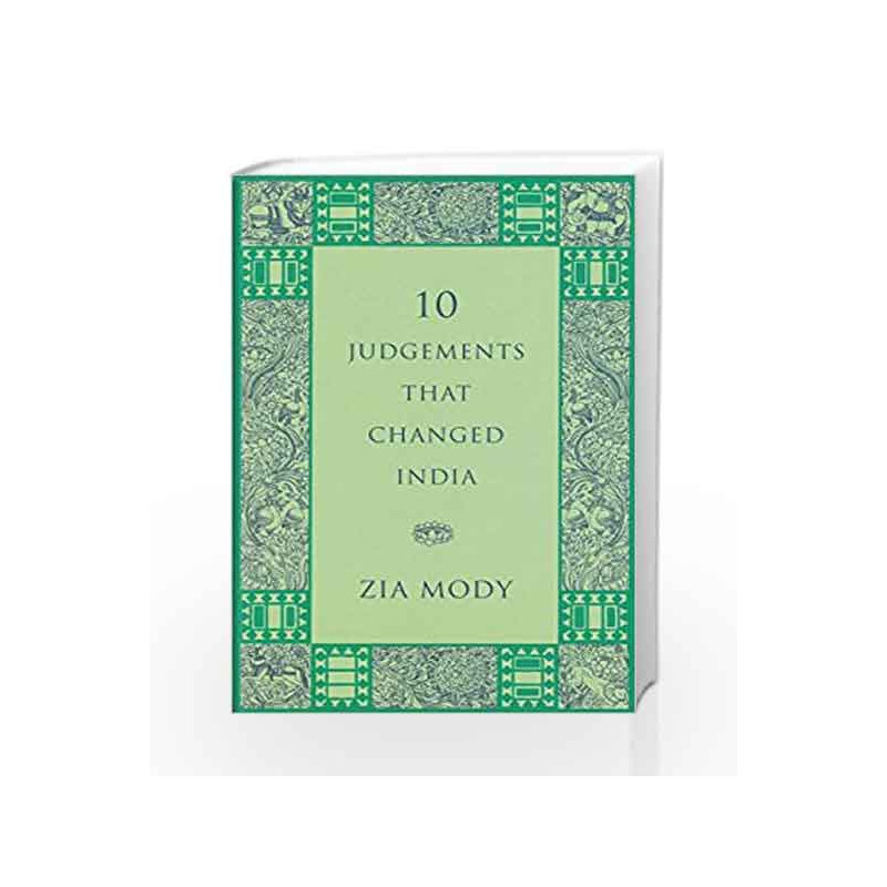 10 Judgements That Changed India by Mody Zia Book-9780670086627