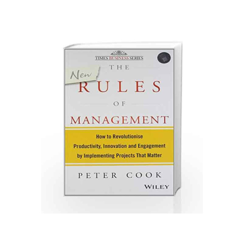 The New Rules of Management by Peter Cook Book-9788126544172