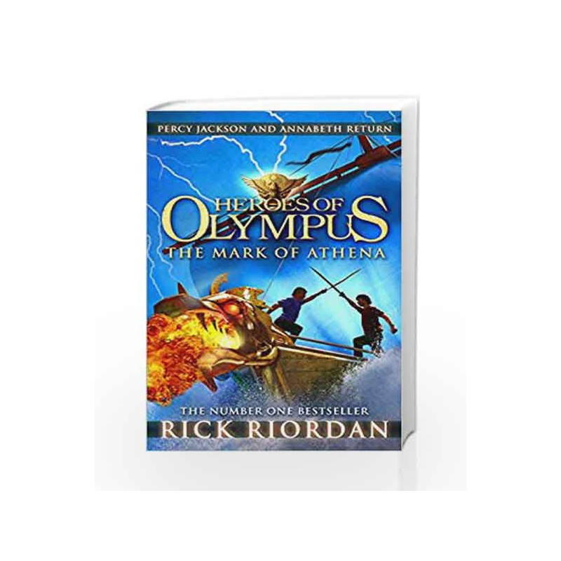 The Mark of Athena (Heroes of Olympus Book 3) by Rick Riordan Book-9780141335766
