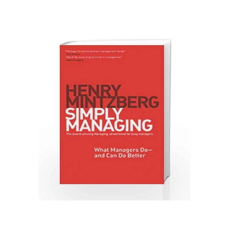 Simply Managing by Mintzberg Henry Book-9781626561311
