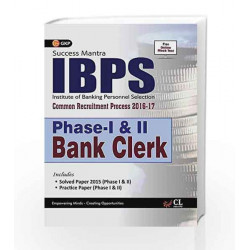 IBPS Bank Clerk Phase I Guide 2016 by GKP Book-9789351449492