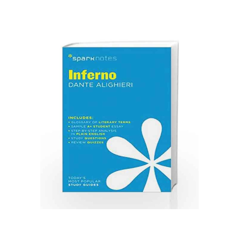 Inferno SparkNotes Literature Guide (Sparknotes Literature Guides) by Alighieri, Dante Book-9781411469693
