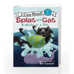 Splat the Cat: A Whale of a Tale (I Can Read Level 1) by Rob Scotton Book-9780062090225