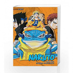 Naruto: Includes vols. 13, 14 & 15 - Vol.5 (3-in-1 Edition) by Masashi Kishimoto Book-9781421554891