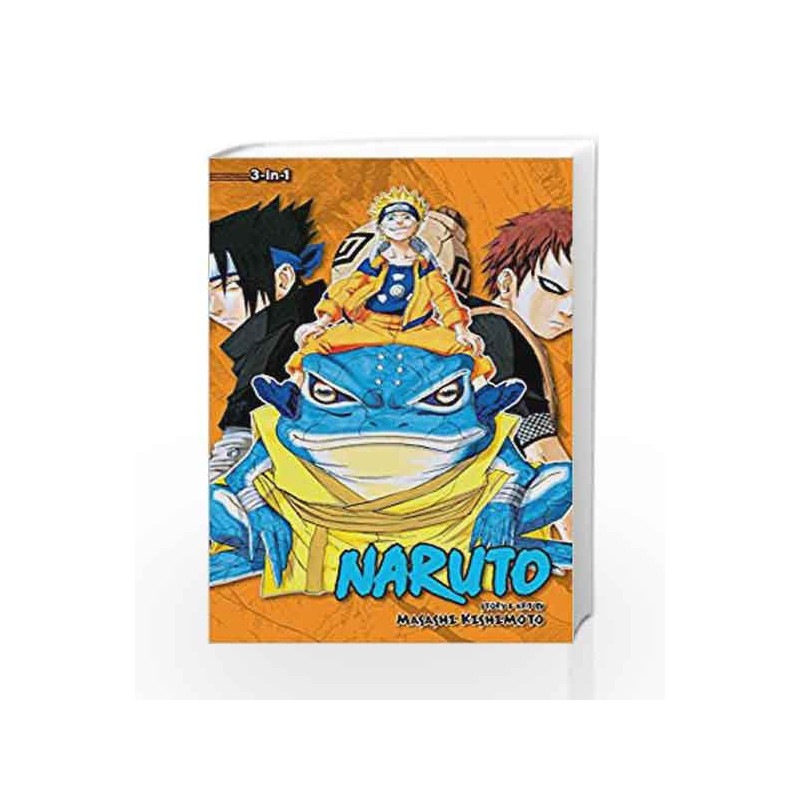 Naruto: Includes vols. 13, 14 & 15 - Vol.5 (3-in-1 Edition) by Masashi Kishimoto Book-9781421554891