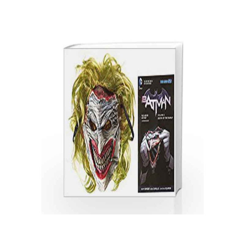 Batman: Death of the Family Book and Joker Mask Set by Scott Snyder Book-9781401249274