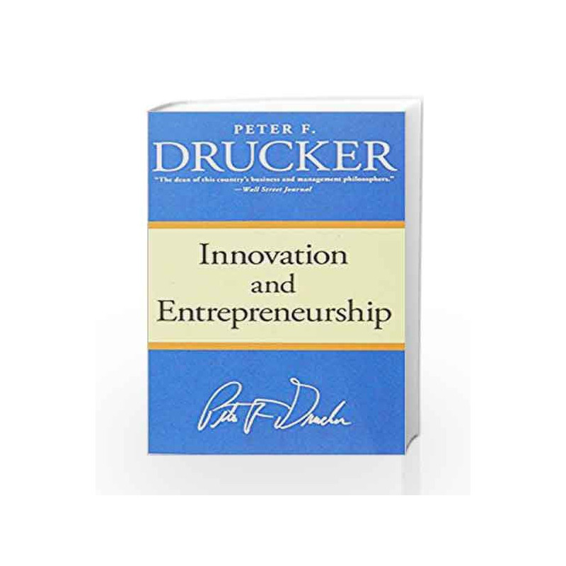Innovation And Entrepreneurship by Peter Drucker Book-9780062399892